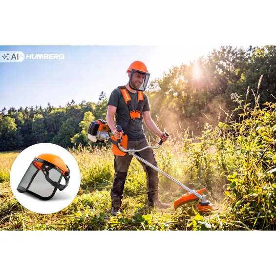 Humberg HM-613 benzinska motorna flakserica 1500 W s priborom i uljem