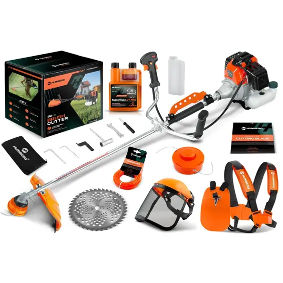 Humberg HM-613 benzinska motorna flakserica 1500 W s priborom i uljem