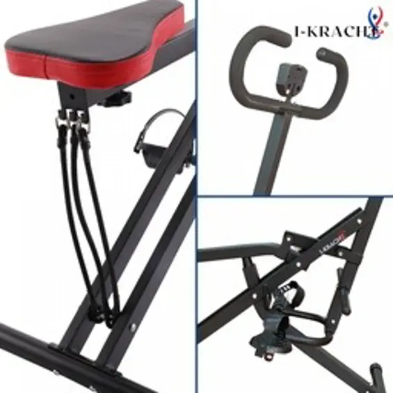 I-Kracht KT-00131 Total Fitness Crunch sprava za vježbanje s digitalnim zaslonom – srebrna