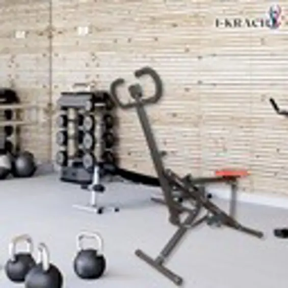 I-Kracht KT-00131 Total Fitness Crunch sprava za vježbanje s digitalnim zaslonom – srebrna
