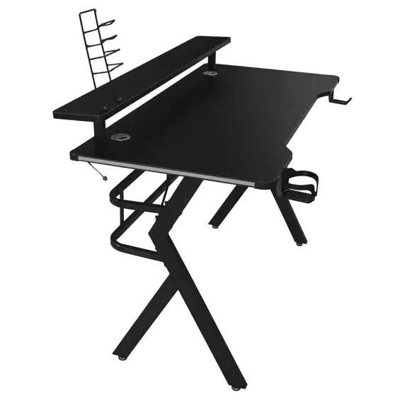 Ikonka KX2638 gaming stol s nadogradnjom i RGB LED osvjetljenjem 120 × 60 cm
