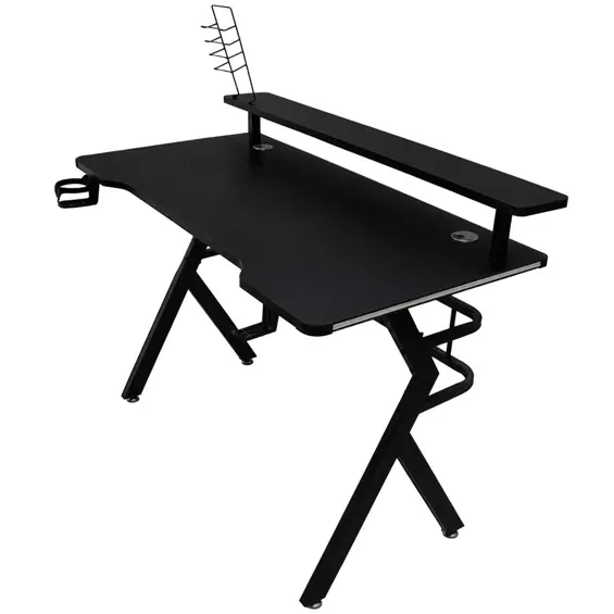 Ikonka KX2638 gaming stol s nadogradnjom i RGB LED osvjetljenjem 120 × 60 cm