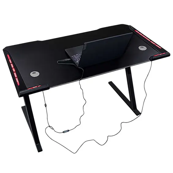 Ikonka KX2639 gaming stol 120 × 60 cm s RGB LED osvjetljenjem