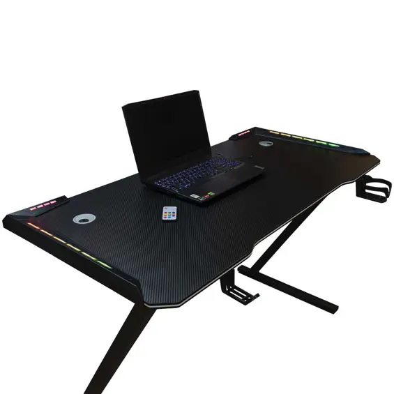 Ikonka KX2639 gaming stol 120 × 60 cm s RGB LED osvjetljenjem