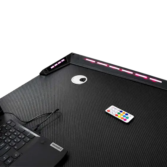 Ikonka KX2639 gaming stol 120 × 60 cm s RGB LED osvjetljenjem