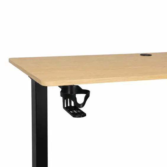 Ikonka KX2640_1 električni podesivi radni stol 120 × 60 cm – dekor drveta