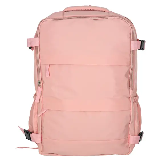 Ikonka KX2993_1 putni kabinski ruksak 45 × 30 cm – rozi
