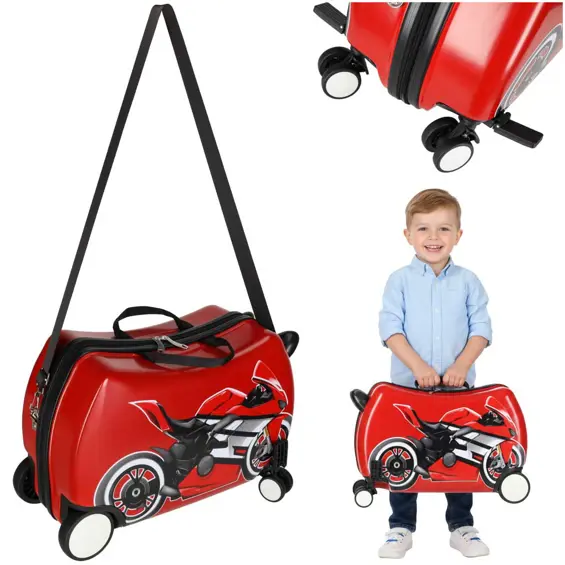 Ikonka KX4730_4 dječji putni kofer na kotačima – motor