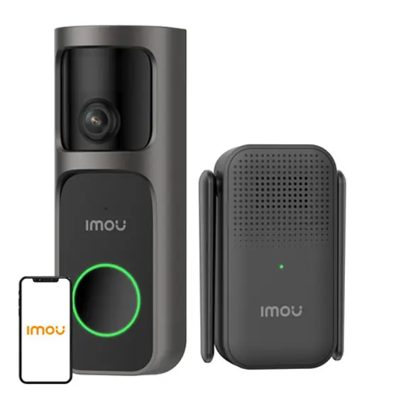 IMOU Doorbell 3 Kit – Bežično video zvono s 4 MP kamerom i unutarnjim prijemnikom