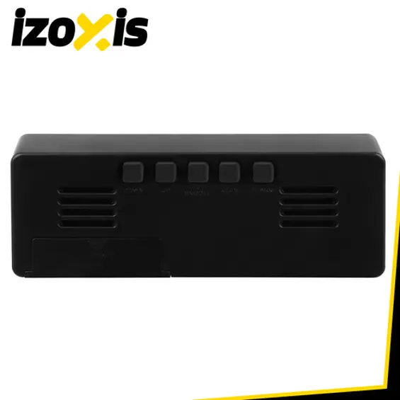 IZOXIS LED budilica s prikazom temperature, datuma i vremena