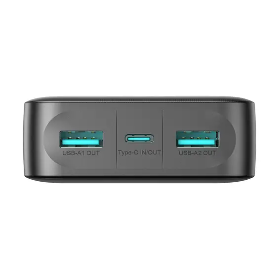 Joyroom JR-PBF14 Power Bank 20000 mAh 12 W – 2x USB-A, USB-C, 2,4 A, crni
