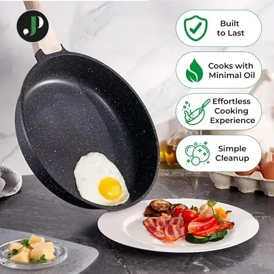 Just Perfecto JL-889 set posuđa s granitnim premazom, 14 dijelova
