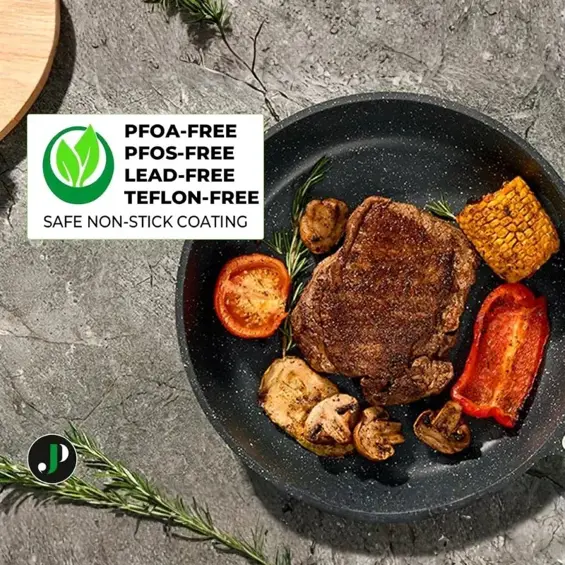 Just Perfecto JL-889 set posuđa s granitnim premazom, 14 dijelova