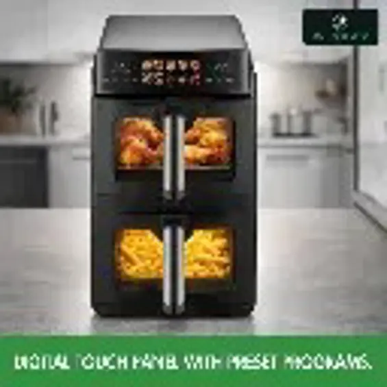 Just Perfecto JP-AF10DB dvostruka friteza na vrući zrak 10 L, 2600 W