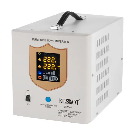 KEMOT PROsinus-2000 UPS s čistim sinusnim valom 2000 VA / 1200 W