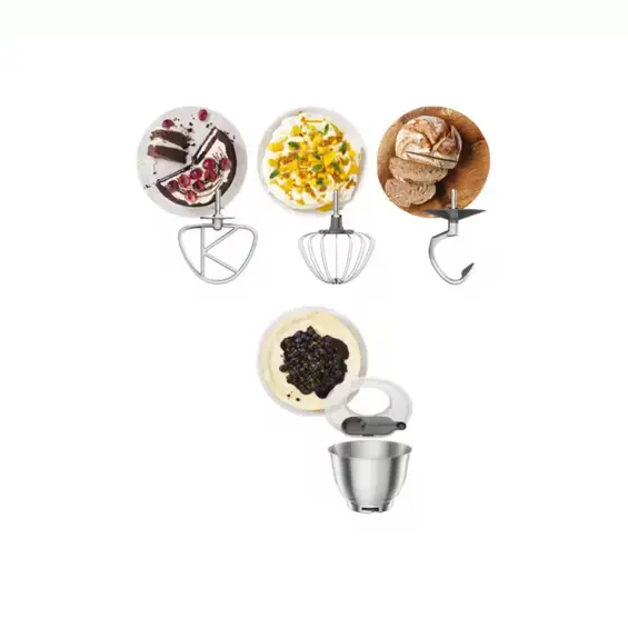 Kenwood kuhinjski robot GO KZM35.000GY 800W,4l, storm blue