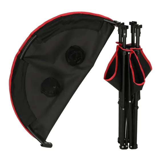 KIK KX3261 sklopivi kamperski stol s držačima za piće 72 cm