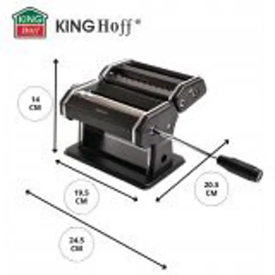 Kinghoff KH-1927 ručni aparat za tjesteninu 15 cm – crni