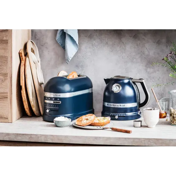 KitchenAid Artisan 5KEK1522EIB Električno Kuhalo za Vodu – 1,5 L, 2400 W, Regulacija Temperature i Dvostruka Stijenka