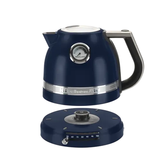 KitchenAid Artisan 5KEK1522EIB Električno Kuhalo za Vodu – 1,5 L, 2400 W, Regulacija Temperature i Dvostruka Stijenka