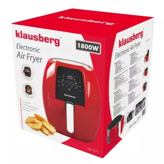Klausberg KB-7571 friteza na vrući zrak 7,7 L, 1800 W