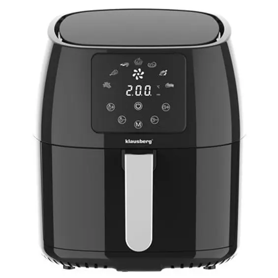 Klausberg KB-7600 friteza na vrući zrak 5,5 L, 1400 W, crno-zlatna