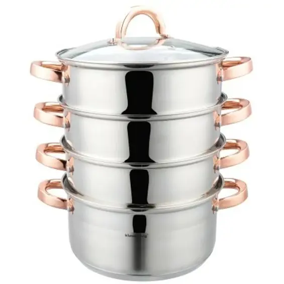 Klausberg KB-7728 lonac za kuhanje na pari 3,1 L – 3-dijelni set, 20 cm
EAN: 5908287277281