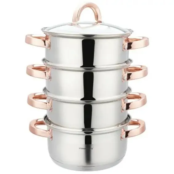 Klausberg KB-7728 lonac za kuhanje na pari 3,1 L – 3-dijelni set, 20 cm
EAN: 5908287277281