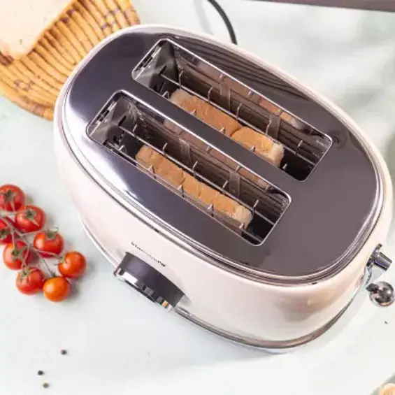 Klausberg KB-9026 retro toster za 2 kriške, 850 W