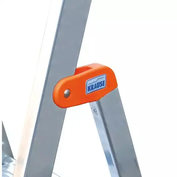 Krause Solidy 126214 aluminijska samostojeća ljestva s 3 stepenice