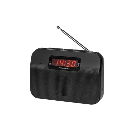 Krüger&Matz KM0825 prijenosni AM/FM radio s budilicom