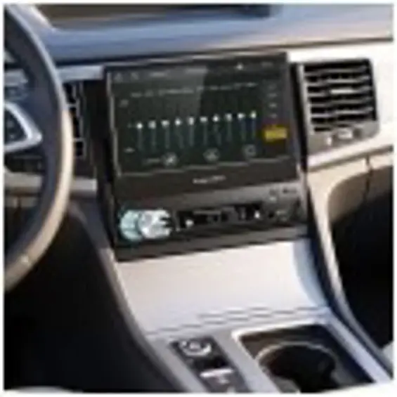 Krüger&Matz KM2018 1 DIN autoradio s izvlačivim 7″ zaslonom, CarPlayom i Android Autom