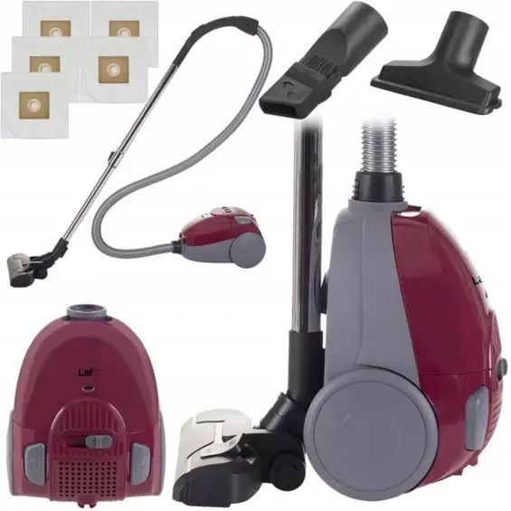 LAFE OWJ001 Compact S Usisavač s Vrećicom – 800 W, HEPA Filter, 1 L, Regulacija Snage