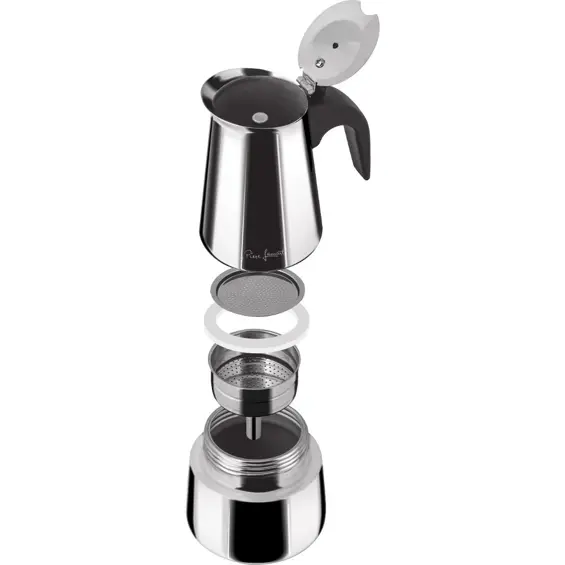 Lamart LT7075 MOKA Aparat za Kavu – 2 Šalice, Nehrđajući Čelik, Indukcija