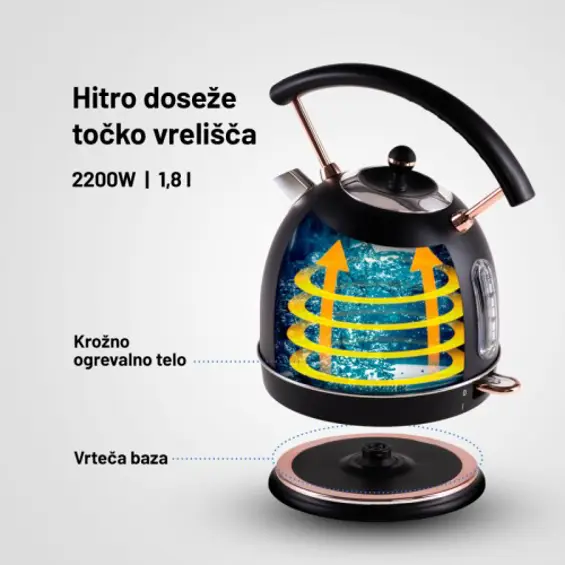 Lauben kuhalo za vodu 17BC – brzo kuhanje vode uz vrhunski dizajn