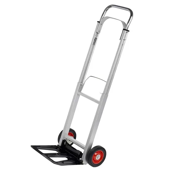 LEAN 26578 sklopiva aluminijska transportna kolica 90 kg s teleskopskom ručkom