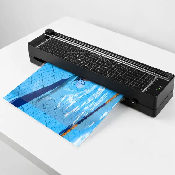 LEAN 30707 3u1 A3 laminator s rezačem papira i zaobljivačem kutova – 170 W