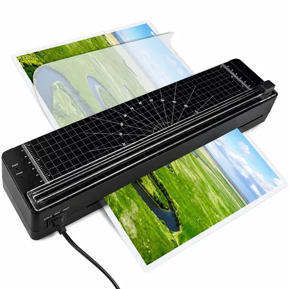 LEAN 30707 3u1 A3 laminator s rezačem papira i zaobljivačem kutova – 170 W