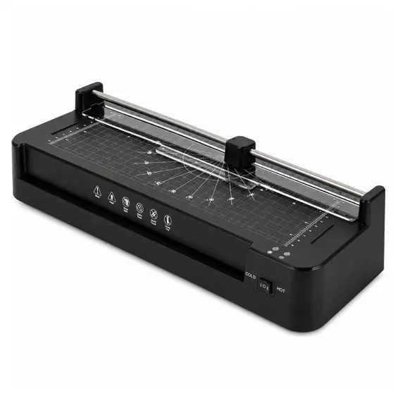 LEAN 30707 3u1 A3 laminator s rezačem papira i zaobljivačem kutova – 170 W