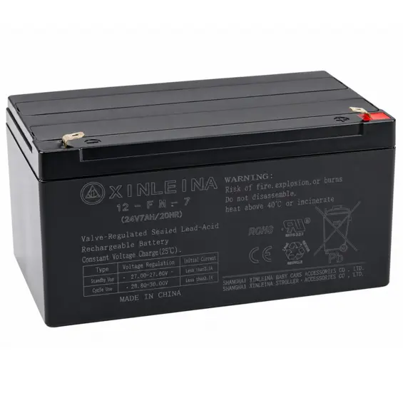 Lean Cars NEL 34035 AGM gel akumulator 24 V 7 Ah