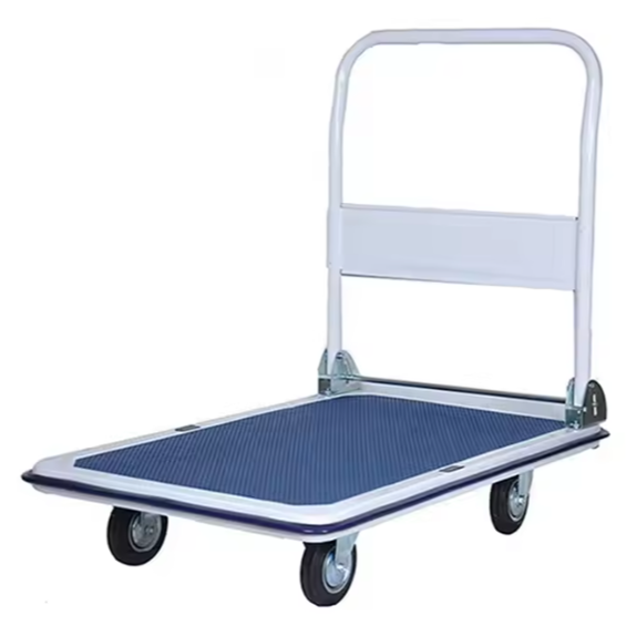 LEAN STRONG 150 kg platformska transportna kolica sa sklopivom ručkom – 72 × 47 cm