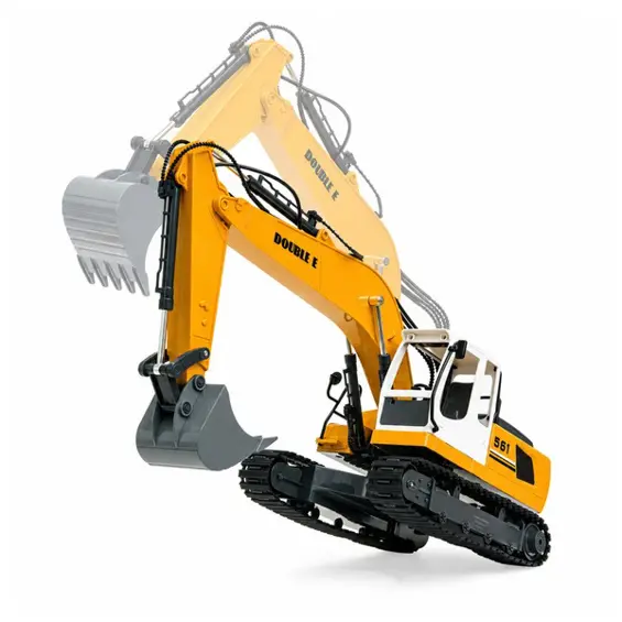 LEAN Toys 31909 RC bager gusjeničar 1:16 s daljinskim upravljanjem, svjetlom i zvukom