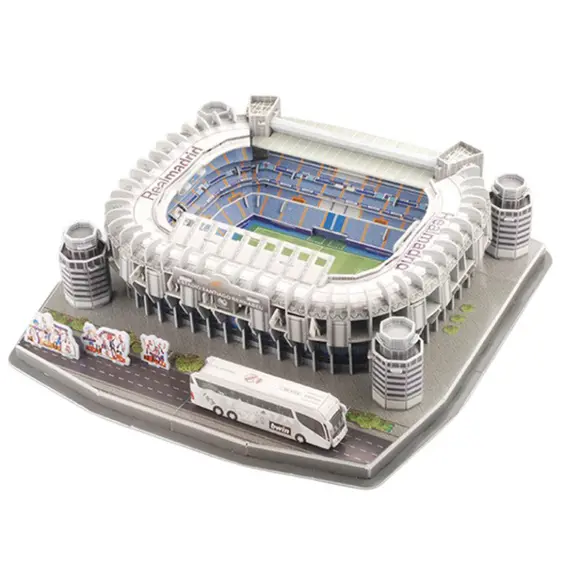 LEAN Toys 3D puzzle stadion Santiago Bernabéu – Real Madrid, 101 dio