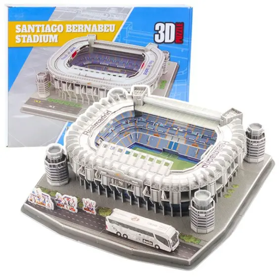 LEAN Toys 3D puzzle stadion Santiago Bernabéu – Real Madrid, 101 dio