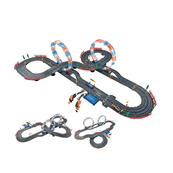 Lean Toys RC trkaća staza 3u1 Super Flash Looping 560 cm