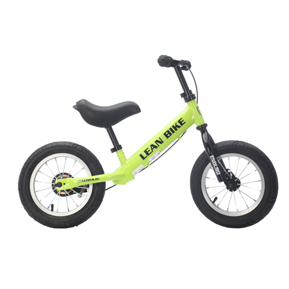LEAN Trike ENDURO dječji bicikl bez pedala 12" – neon zelen