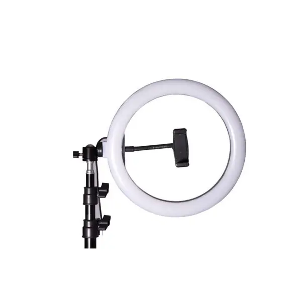 LED ring lampa 26 cm s tronošcem i držačem za mobitel