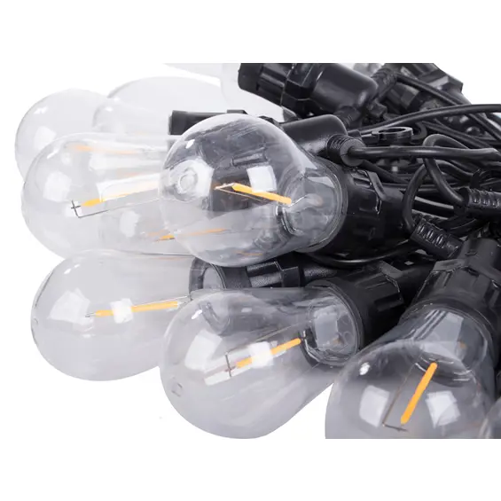 LED vrtna lsmpice 15 m – vanjski lanac sa 15 toplih LED žarulja IP44