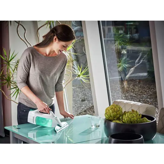 Leifheit Dry & Clean 51003 akumulatorski čistač prozora – štap 43 cm, do 35 min rada