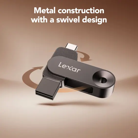 Lexar JumpDrive D500 256 GB USB 3.2 Gen 1 – USB-C i USB-A